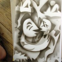 Airbrushstudien